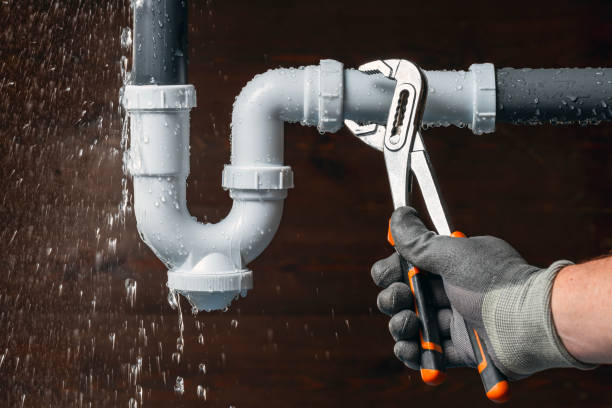 Professional Drain Cleaning technician working in Riner, VA
